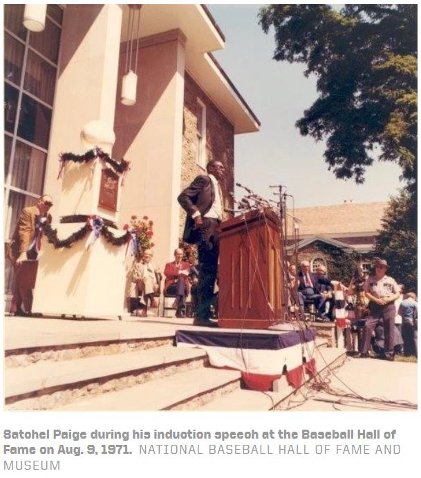 Satchel Paige Induction Speech 1971